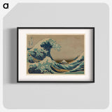 The Great Wave off Kanagawa - 葛飾 北斎 Poster.