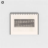 アートメモ帳-Woman on Chair
 - エドワード マイブリッジ Memo.