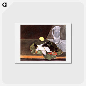 アートポストカード-Still Life with Lemon - アンリ マティス Postcard.