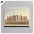 アートパネル-North East View of Hatfield House
 - イェール大学アートギャラリー Canvas.
