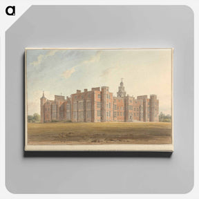 アートパネル-North East View of Hatfield House
 - イェール大学アートギャラリー Canvas.