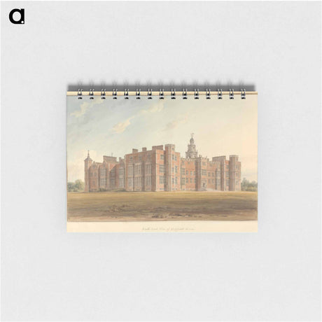 アートメモ帳-North East View of Hatfield House
 - イェール大学アートギャラリー Memo.