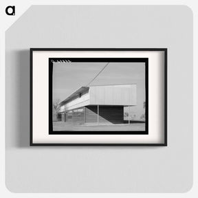 アートポスター-Row of Apartments at Yuba City Farm Workers' Camp
 - ラッセル リー Poster.