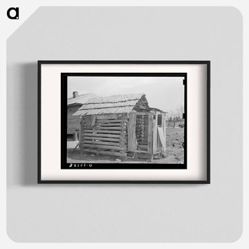 Log Shed and Privy near Jefferson, Texas
 - ラッセル リー Poster.