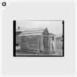 アートポストカード-Log Shed and Privy near Jefferson, Texas
 - ラッセル リー Postcard.