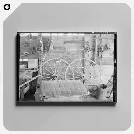 アートパネル-Agricultural Machinery, San Juan, Texas
 - ラッセル リー Canvas.