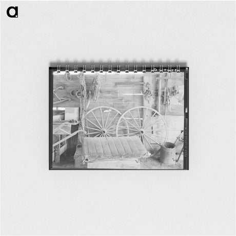 アートメモ帳-Agricultural Machinery, San Juan, Texas
 - ラッセル リー Memo.