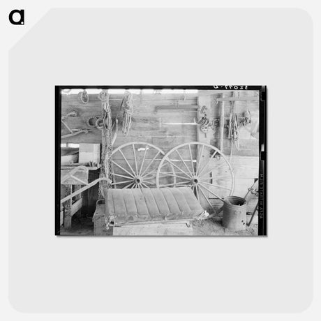 アートポストカード-Agricultural Machinery, San Juan, Texas
 - ラッセル リー Postcard.