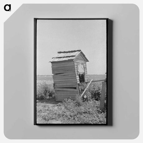 アートパネル-Privy, Southeast Missouri Farms
 - ラッセル リー Canvas.