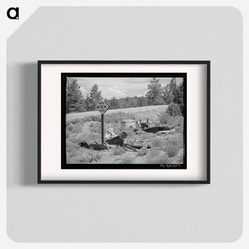 Highway Accident Marker, Bernalillo County, New Mexico
 - ラッセル リー Poster.