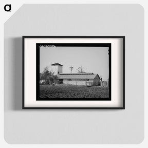 アートポスター-Farmstead of Carl Rubel, Yuba County, California
 - ラッセル リー Poster.