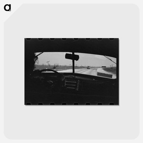 アートポストカード-Highway in Bexar County, Texas
 - ラッセル リー Postcard.
