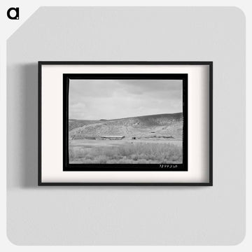 Ranch in the Colorado River Valley, Grand County, Colorado
 - ラッセル リー Poster.