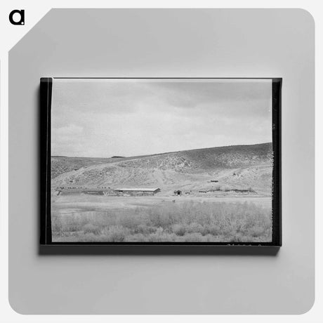 アートパネル-Ranch in the Colorado River Valley, Grand County, Colorado
 - ラッセル リー Canvas.