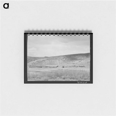 アートメモ帳-Ranch in the Colorado River Valley, Grand County, Colorado
 - ラッセル リー Memo.