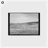 アートポストカード-Ranch in the Colorado River Valley, Grand County, Colorado
 - ラッセル リー Postcard.