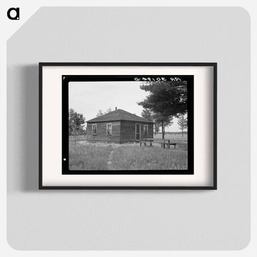 Home of John Mathews Family near Black River Falls, Wisconsin
 - ラッセル リー Poster.