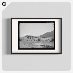 アートポスター-Spanish-American Farmstead, Amalia, New Mexico
 - ラッセル リー Poster.