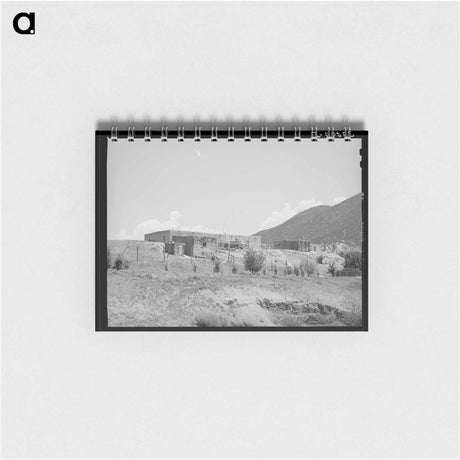 アートメモ帳-Spanish-American Farmstead, Amalia, New Mexico
 - ラッセル リー Memo.