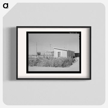 Children in Flower Garden at Casa Grande Valley Farms
 - ラッセル リー Poster.