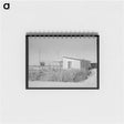 アートメモ帳-Children in Flower Garden at Casa Grande Valley Farms
 - ラッセル リー Memo.