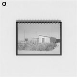 アートメモ帳-Children in Flower Garden at Casa Grande Valley Farms
 - ラッセル リー Memo.