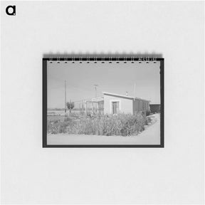 アートメモ帳-Children in Flower Garden at Casa Grande Valley Farms
 - ラッセル リー Memo.