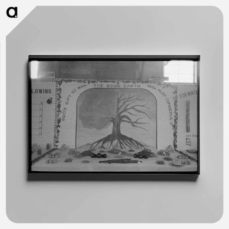 アートパネル-Display in Agricultural Hall, State Fair, Donaldsonville, Louisiana
 - ラッセル リー Canvas.