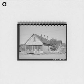 アートメモ帳-House in Reserve, New Mexico
 - ラッセル リー Memo.