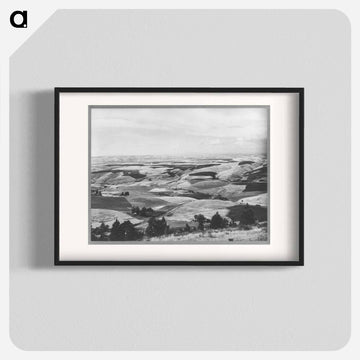 Wheat Fields from Winchester Hill, Nez Perce County, Idaho
 - ラッセル リー Poster.