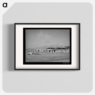 Construction of Barracks at Coast Artillery Cantonment, San Diego
 - ラッセル リー Poster.