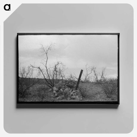 アートパネル-Miner's Monument, Cochise County, Arizona
 - ラッセル リー Canvas.