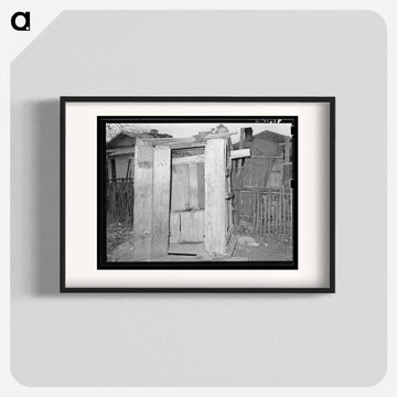 Privy and Corral, San Antonio, Texas
 - ラッセル リー Poster.