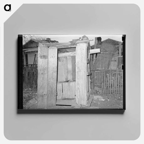 アートパネル-Privy and Corral, San Antonio, Texas
 - ラッセル リー Canvas.