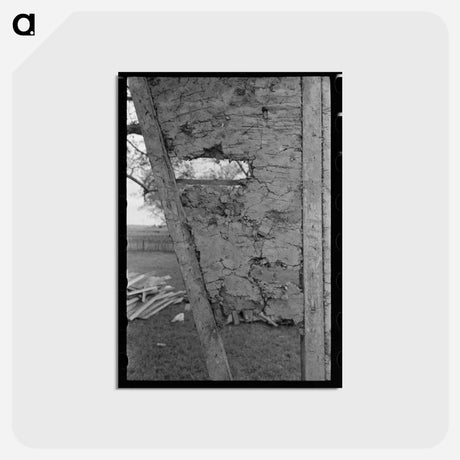 アートポストカード-Construction Detail, Edgard, Louisiana
 - ラッセル リー Postcard.