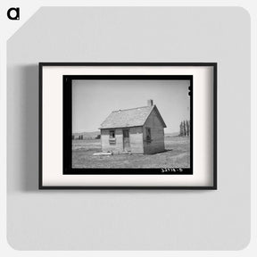 アートポスター-Dwelling of Ericson Brother, Box Elder County, Utah
 - ラッセル リー Poster.