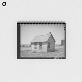 アートメモ帳-Dwelling of Ericson Brother, Box Elder County, Utah
 - ラッセル リー Memo.
