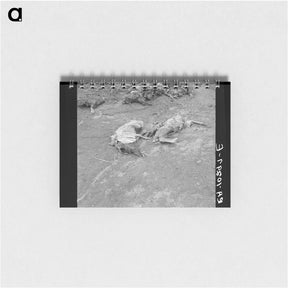 アートメモ帳-Drowned Chickens, Posey County, Indiana
 - ラッセル リー Memo.
