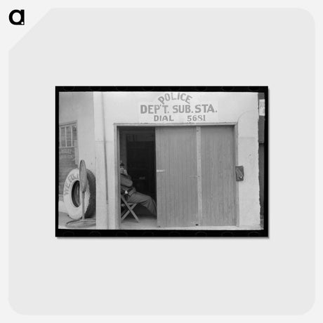 アートポストカード-Police Department Substation, Corpus Christi, Texas
 - ラッセル リー Postcard.