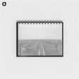 アートメモ帳-Railroad in the Great Plains near Vernon, Texas
 - ラッセル リー Memo.