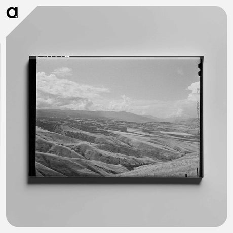 アートパネル-Wheat Lands, Idaho County, Idaho
 - ラッセル リー Canvas.