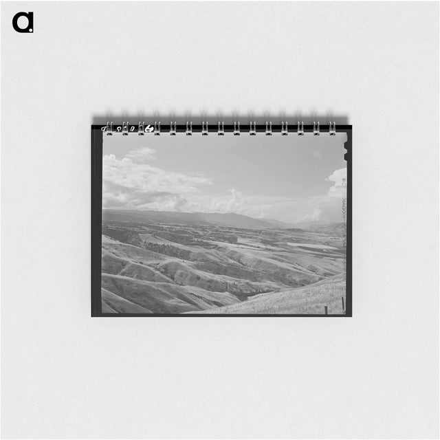 アートメモ帳-Wheat Lands, Idaho County, Idaho
 - ラッセル リー Memo.