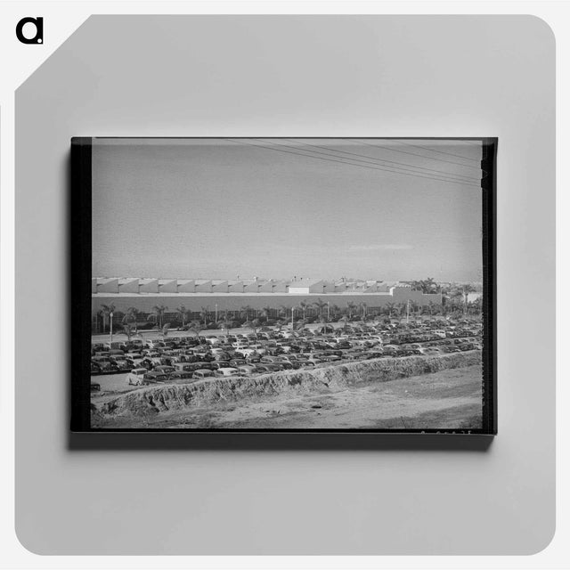 アートパネル-Consolidated Aircraft, San Diego, California
 - ラッセル リー Canvas.