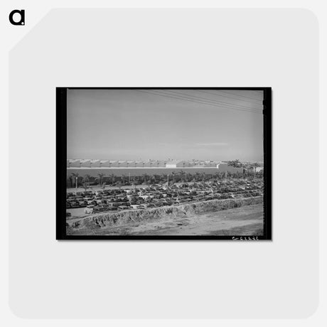 アートポストカード-Consolidated Aircraft, San Diego, California
 - ラッセル リー Postcard.