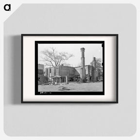 アートポスター-Ruins of Plantation House near Marshall, Texas
 - ラッセル リー Poster.