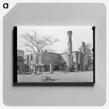 アートパネル-Ruins of Plantation House near Marshall, Texas
 - ラッセル リー Canvas.