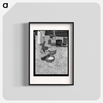 Cook of SMS Ranch Making Bread
 - ラッセル リー Poster.