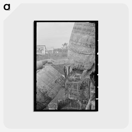 アートポストカード-Turpentine Still, State Line, Mississippi
 - ラッセル リー Postcard.