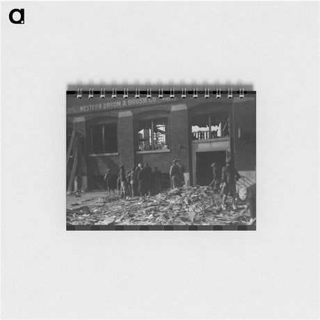 アートメモ帳-Damage from Fire, South Side, Chicago
 - ラッセル リー Memo.
