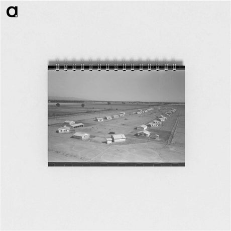 アートメモ帳-Isolation Unit, Agua Fria Migratory Labor Camp
 - ラッセル リー Memo.